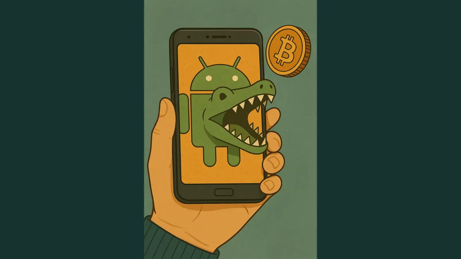 Crocodilus: Νέο Android Malware κλέβει crypto