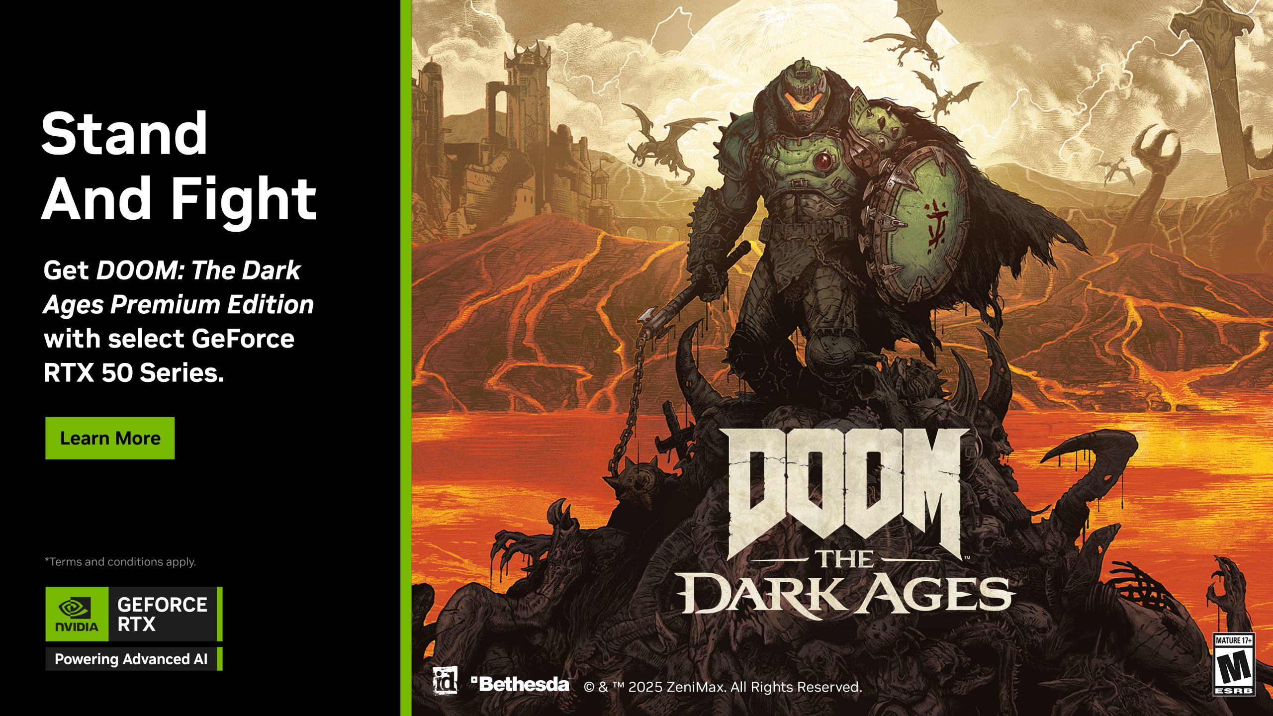 Νέο Πακέτο GeForce RTX 50 Series με DOOM: The Dark Ages