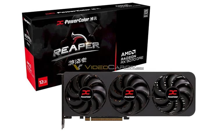 RX 9070 GRE Reaper και Red Devil στην PowerColor