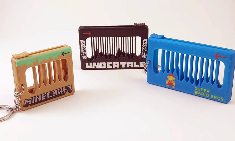 3D εκτύπωση και μουσική με το Super Mario ως παιχνίδι fidget