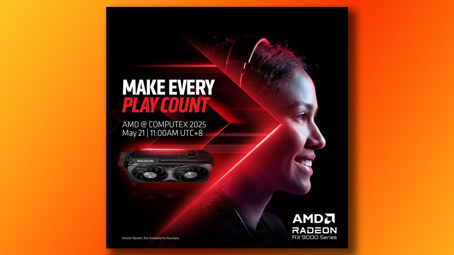 Η AMD αποκαλύπτει τη νέα Radeon RX 9060 XT