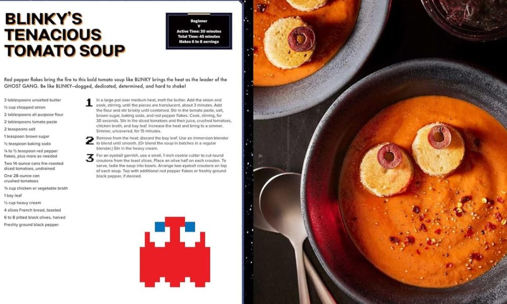 Το νέο βιβλίο μαγειρικής PAC-MAN: Γεύσεις από το arcade