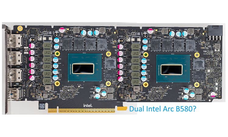 Η νέα Arc B580: Διπλή GPU από την Intel;