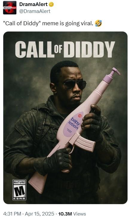 Η άνοδος των memes: Call of Mustard και Call of Diddy