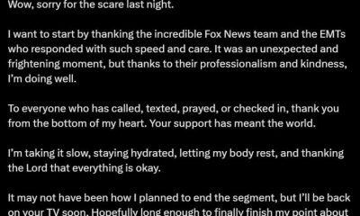 Η λιποθυμία της Camryn Kinsey στο Fox News