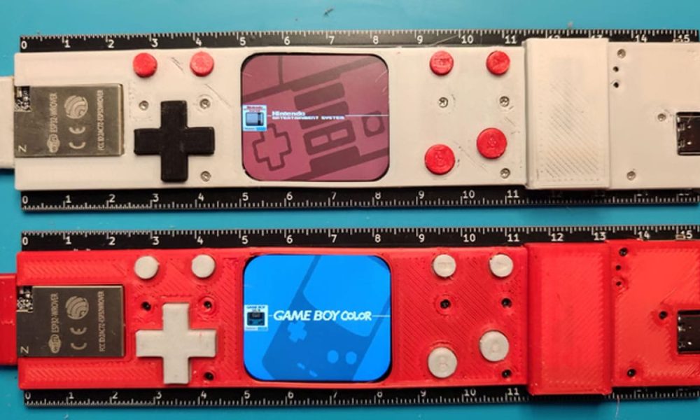 Η νέα Retro-Ruler: Μια κονσόλα παιχνιδιών σε χάρακα