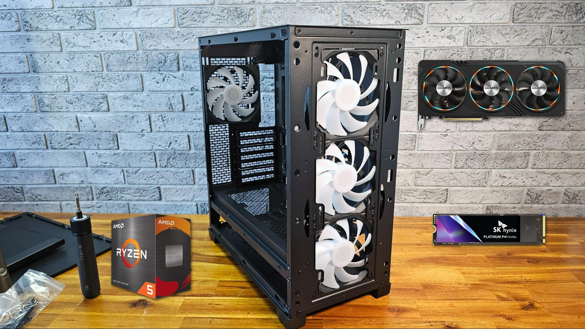 Συναρμολόγηση Υπολογιστή με RTX 4070 και 2TB SSD με ,000