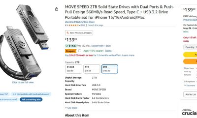 Η νέα εποχή των flash drives: MOVESPEED SP05 2TB