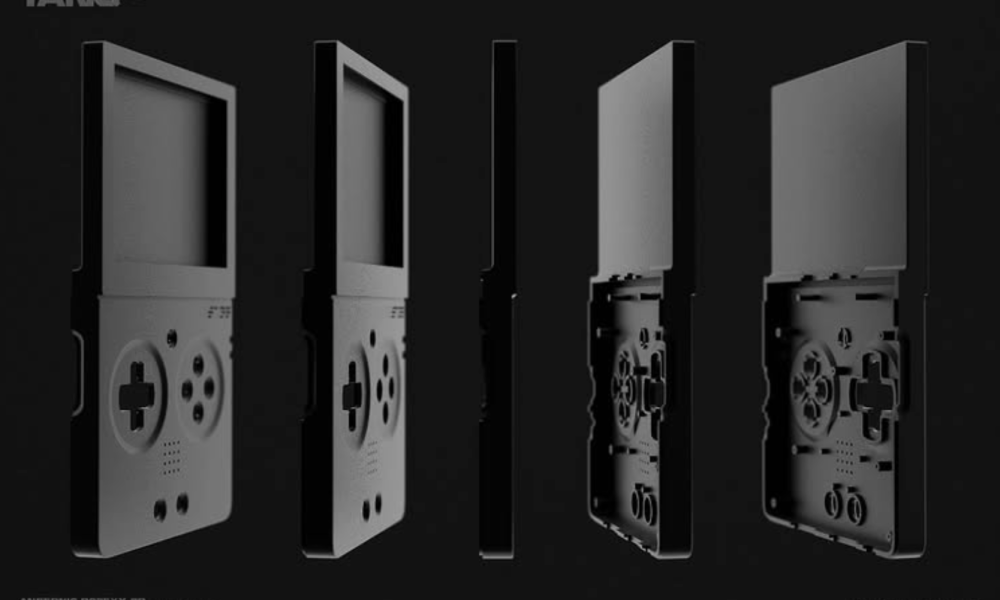 Νέο Mod Για Το RG35XXSP: Μεταλλικό Κέλυφος Χωρίς Μεντεσέδες