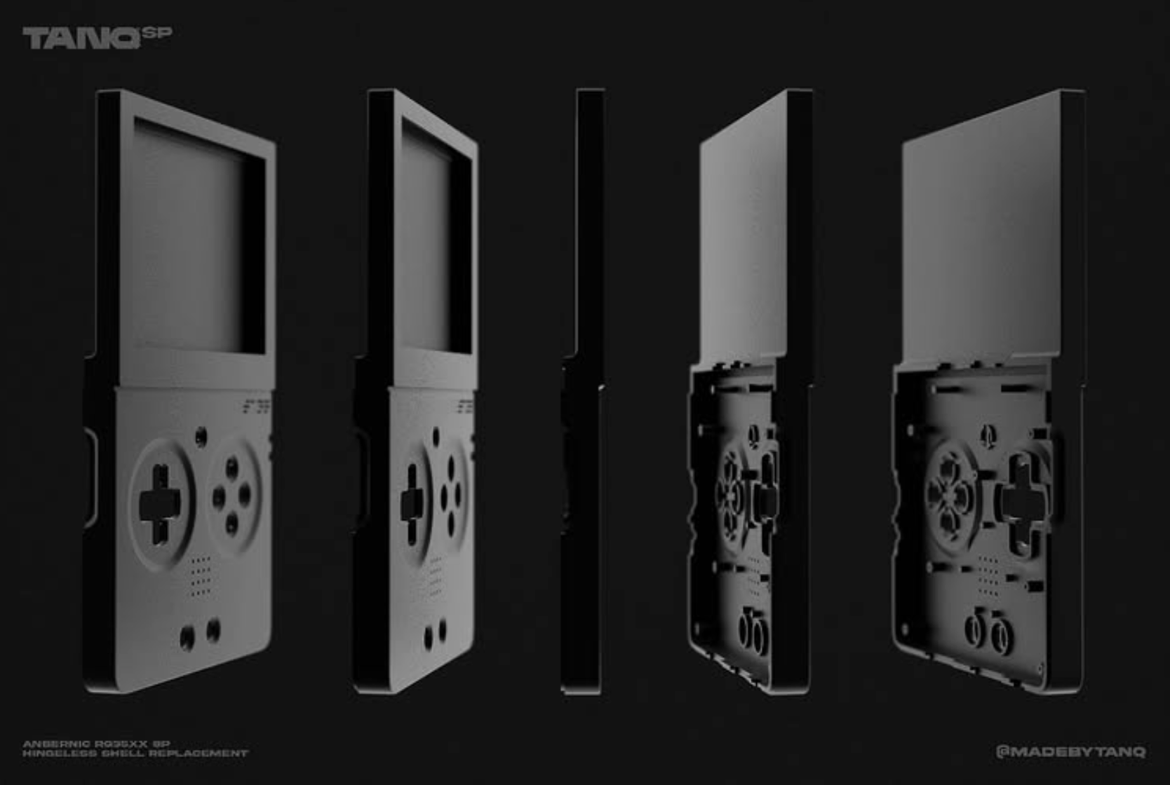 Νέο Mod Για Το RG35XXSP: Μεταλλικό Κέλυφος Χωρίς Μεντεσέδες