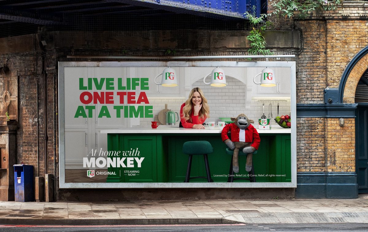 Η επιστροφή του Monkey της PG Tips στη μικρή οθόνη