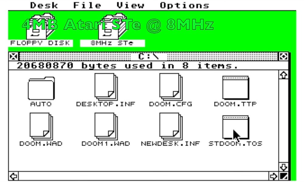 Η αναβίωση του DOOM στο Atari ST