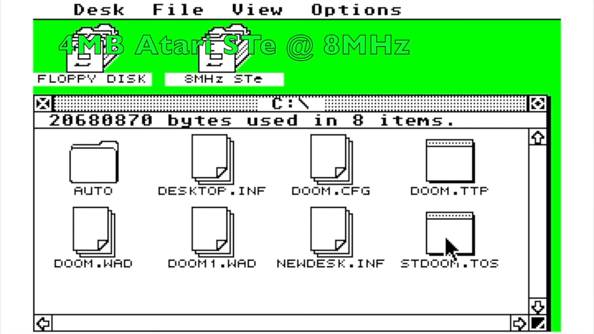 Η αναβίωση του DOOM στο Atari ST