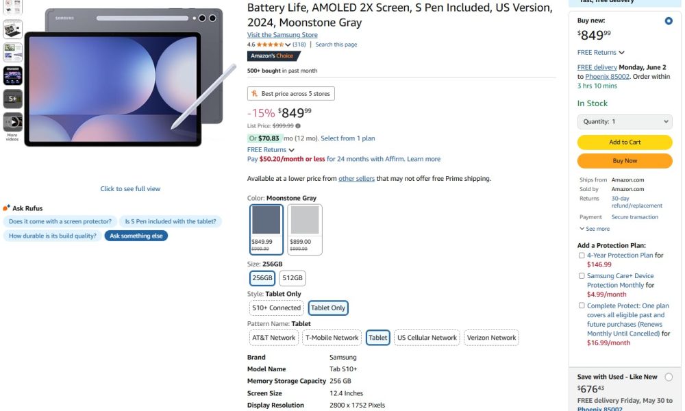 Samsung Galaxy Tab S10+: Ο απόλυτος φορητός αντικαταστάτης