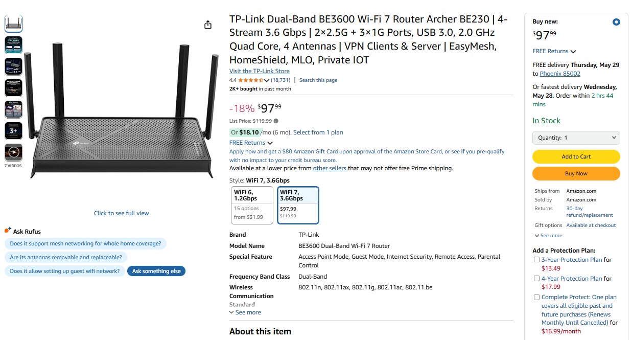 TP-Link Archer BE230: Οικονομικό Wi-Fi 7 Router με Πλούσιες Δυνατότητες