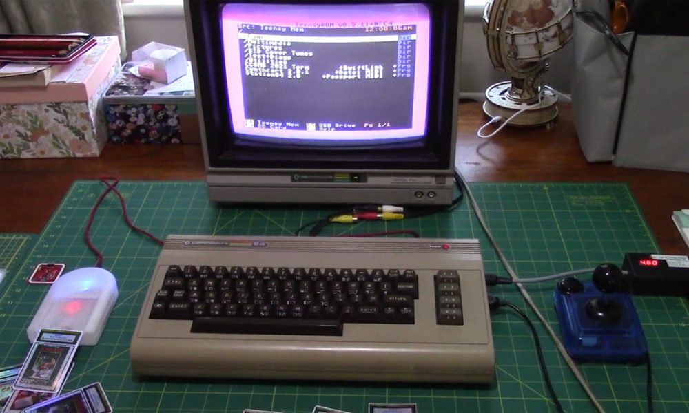 Επαναστατική φόρτωση παιχνιδιών στο Commodore 64 με NFC