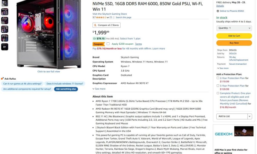 Η απόκτηση ενός 4K Gaming PC γίνεται πραγματικότητα