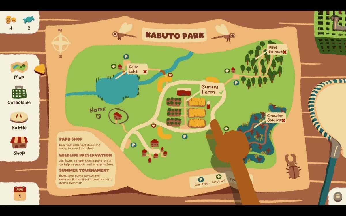 Ανασκόπηση Kabuto Park: Μια Καλοκαιρινή Περιπέτεια Συλλογής Εντόμων