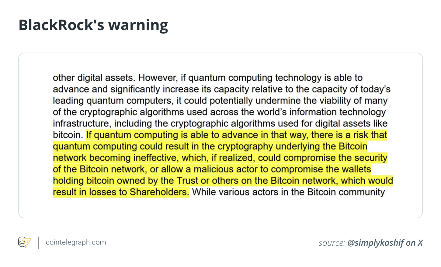 Bitcoin και η πρόκληση των κβαντικών υπολογιστών