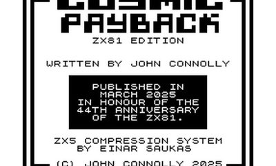 Η εντυπωσιακή μεταφορά του Cosmic Payback στο ZX81