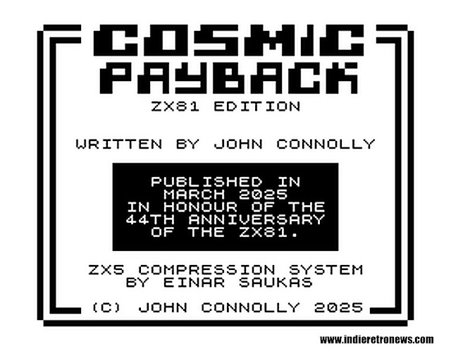 Η εντυπωσιακή μεταφορά του Cosmic Payback στο ZX81
