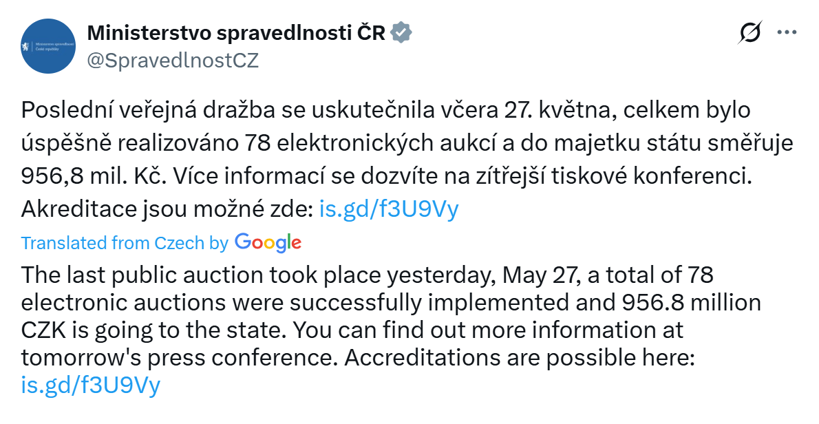 Σκάνδαλο Bitcoin: Παραίτηση του Τσέχου Υπουργού Δικαιοσύνης