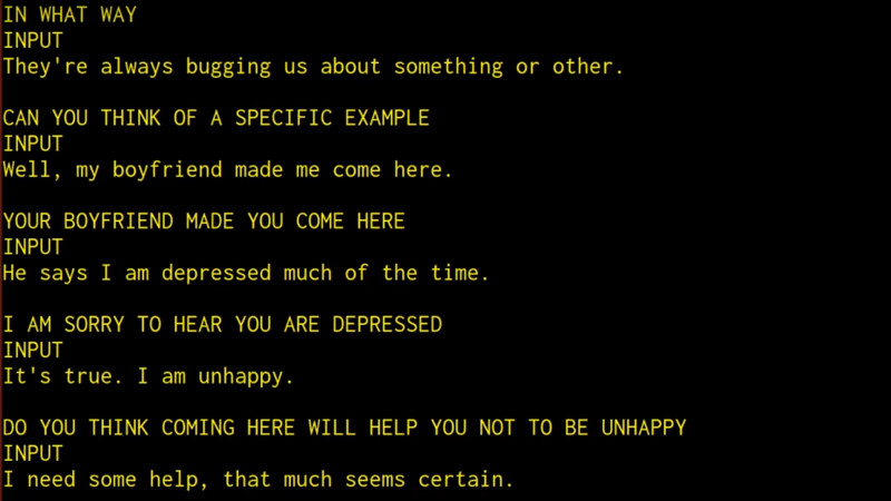 Η αναβίωση του ELIZA: Το πρώτο chatbot στον κόσμο