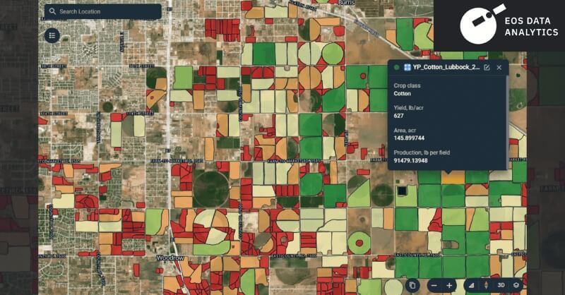 Πώς η AI και οι δορυφορικές εικόνες μεταμορφώνουν τις προβλέψεις απόδοσης βαμβακιού