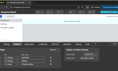 Κατασκευή πίνακα ελέγχου STM32 με τον Mongoose Wizard