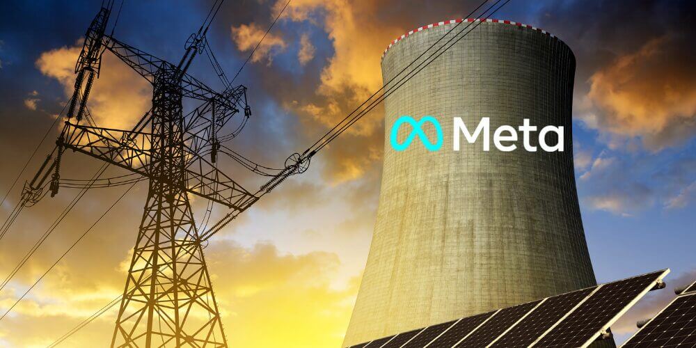 Συμφωνία Meta για 20ετή αγορά ενέργειας από πυρηνικό εργοστάσιο στο Ιλινόις