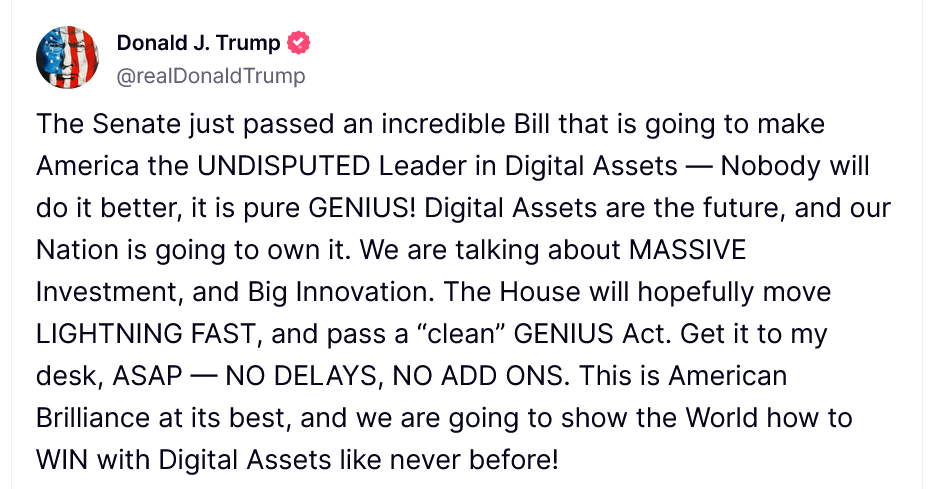 Ο Νόμος GENIUS και η Επανάσταση στα Ψηφιακά Νομίσματα