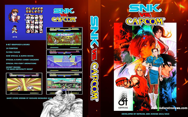 Εντυπωσιακή αναβάθμιση για το SNK vs CAPCOM στο C64/128