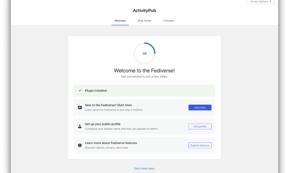 Νέες δυνατότητες του ActivityPub στο WordPress