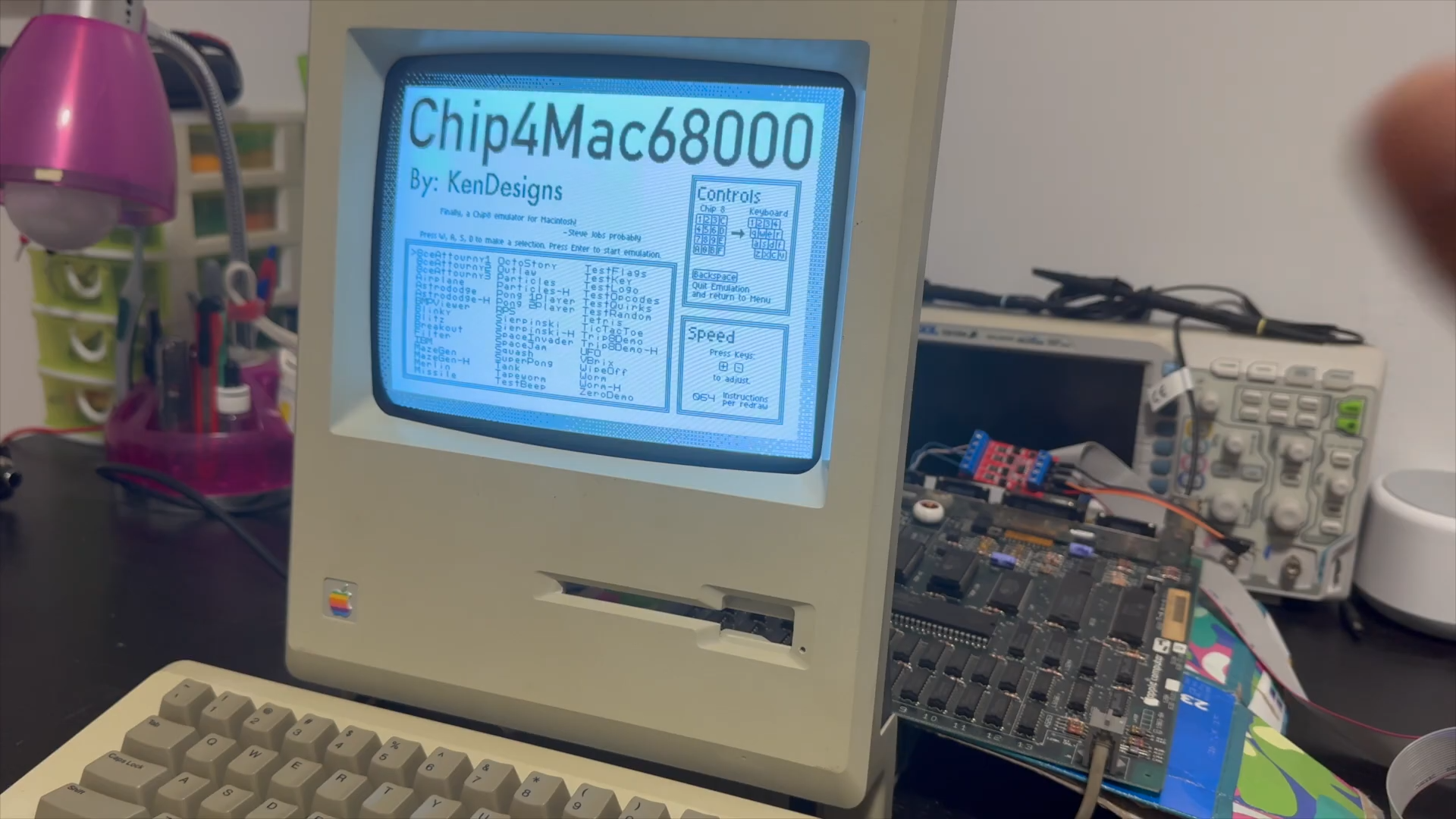 Ένας Chip8 Emulator για Macs με επεξεργαστή 68000