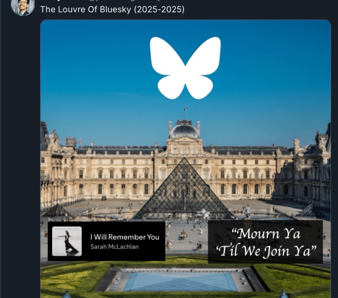 Η εξαφάνιση του Louvre του Bluesky: Ένα διαδικτυακό μνημείο σε κρίση