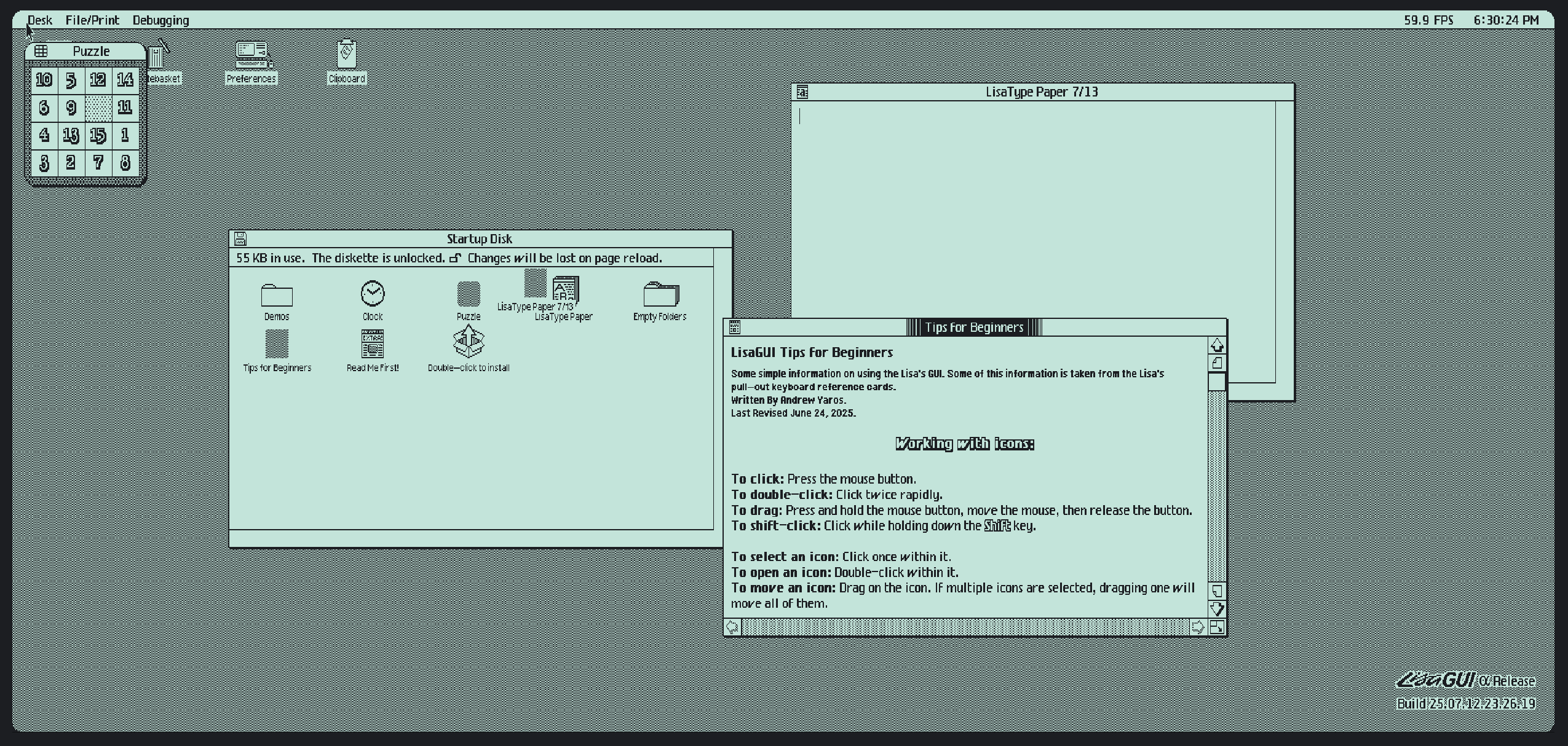 Η αναγέννηση του Apple Lisa μέσω του LisaGUI