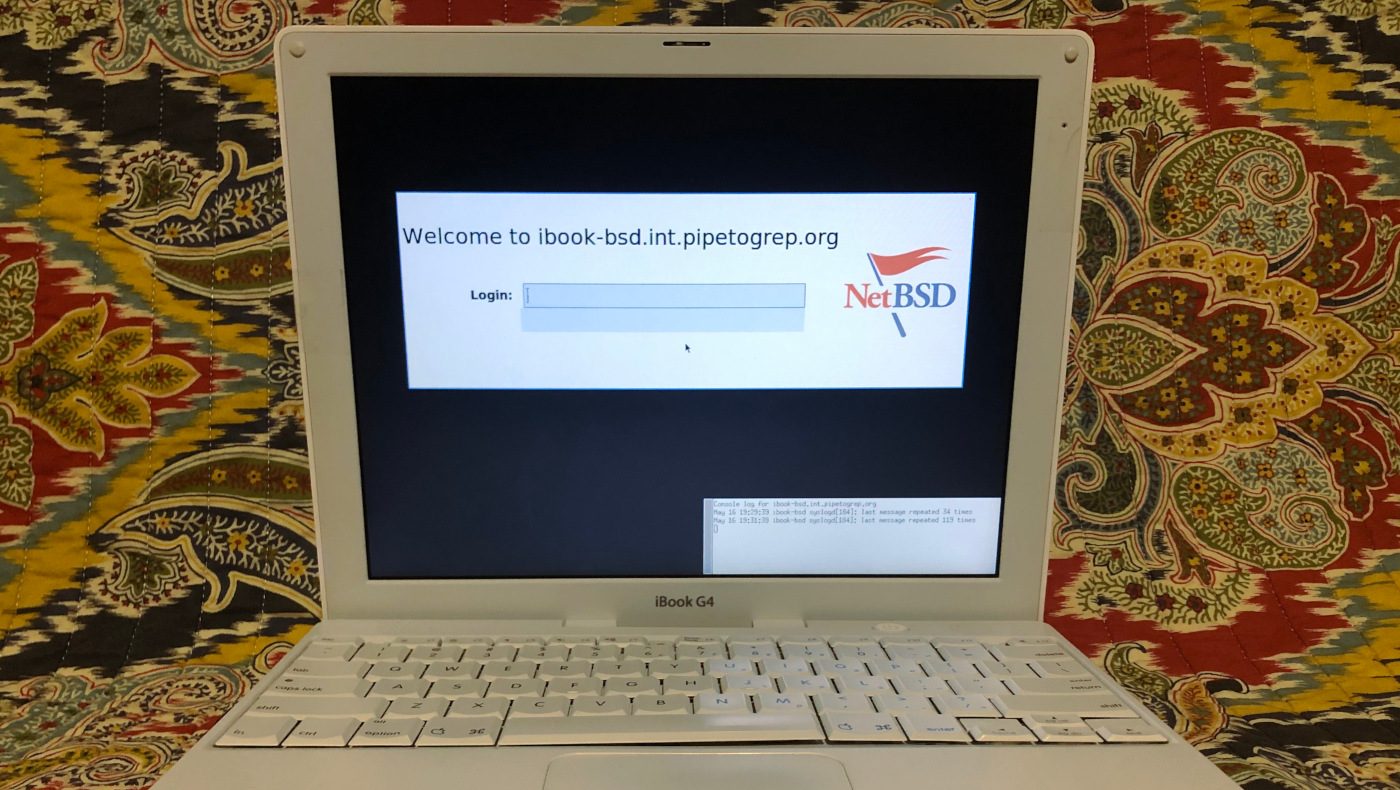 Ανάπτυξη παιχνιδιών σε iBook G4 με NetBSD