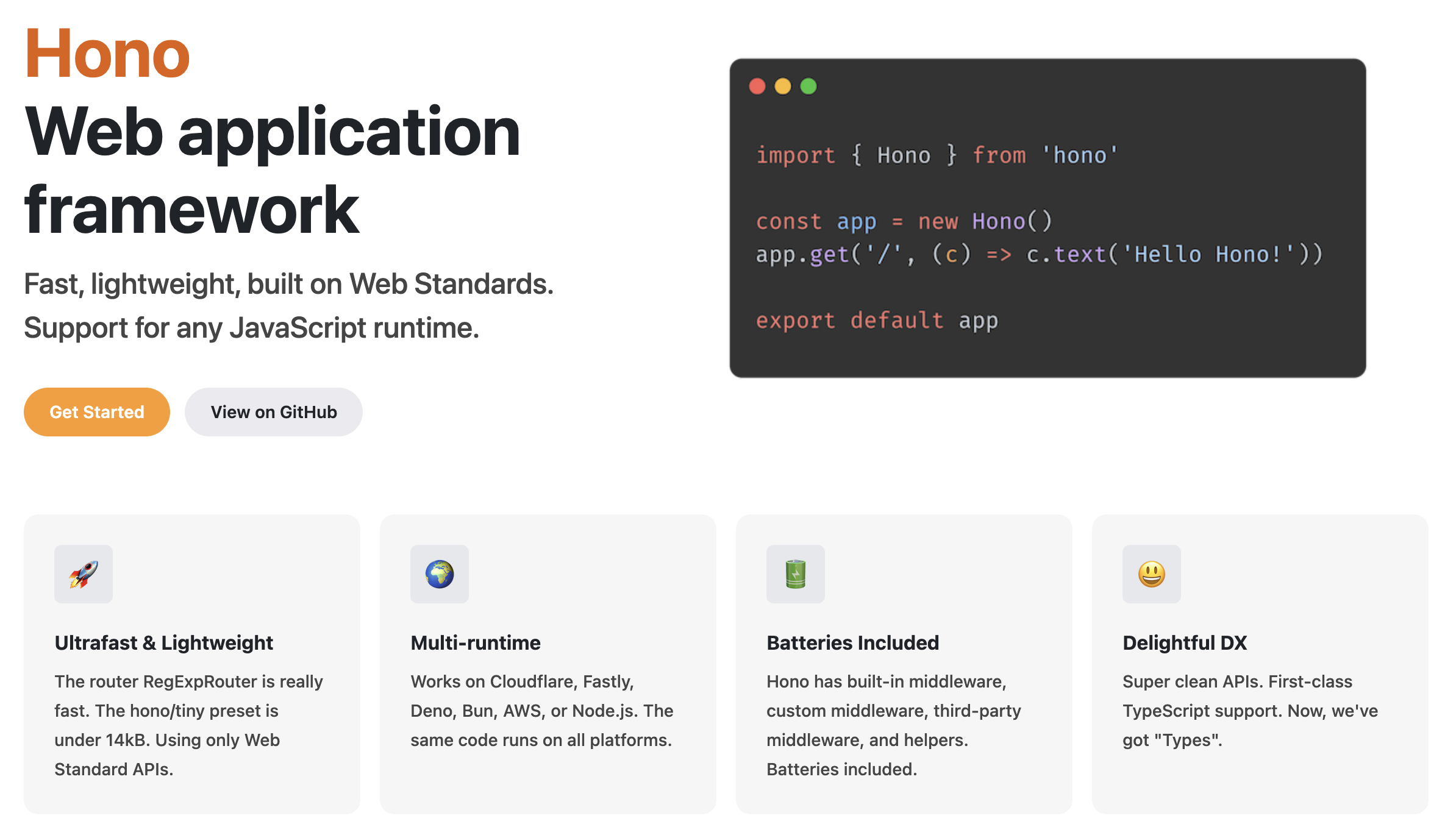 Hono: Το μέλλον των microframeworks μετά το React