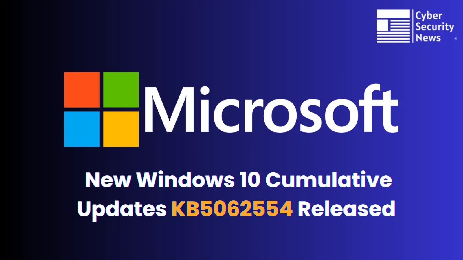 Νέα σωρευτική ενημέρωση για Windows 10 από τη Microsoft