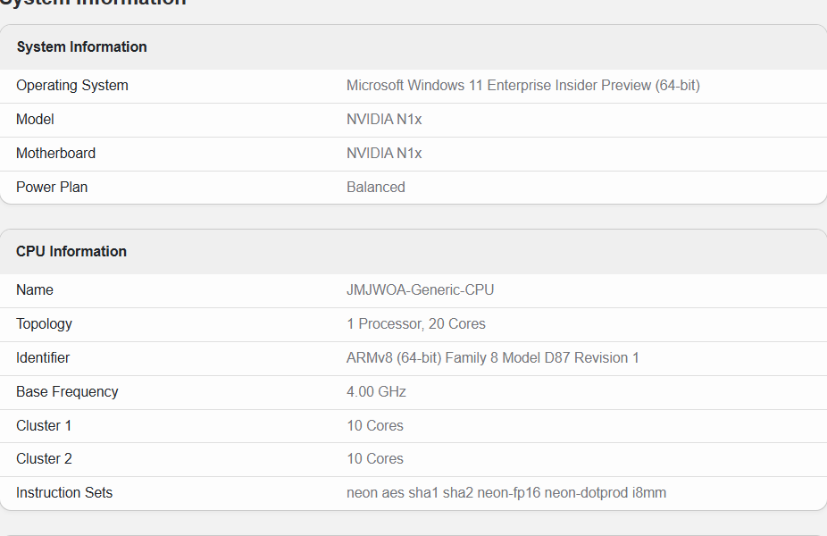 Η νέα NVIDIA N1X SOC: Επανάσταση με Blackwell GPU και 6144 Cores
