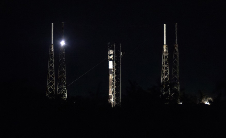 Η SpaceX εκτοξεύει μυστηριώδη δορυφόρο με Falcon 9 από το Cape Canaveral