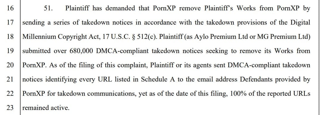 Η Aylo ενάντια στο PornXP: Μια νέα νομική μάχη