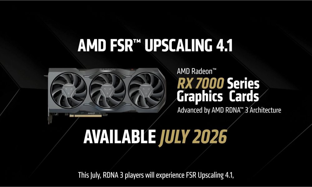 Το FSR 4.1 της AMD έρχεται σε RDNA 3 και RDNA 2