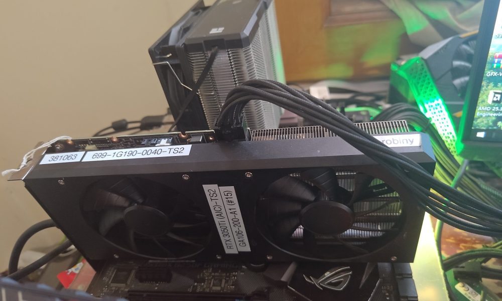 Μια ξεχασμένη Ampere: η μη κυκλοφορημένη desktop GeForce RTX 3050 Ti εμφανίζεται σε